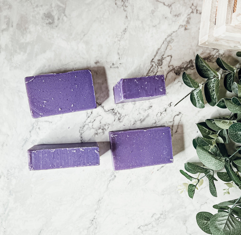 Pure Lilac Soap Bar - Natural Olive Oil Floral Soap, Fresh Summer Lilac Scent