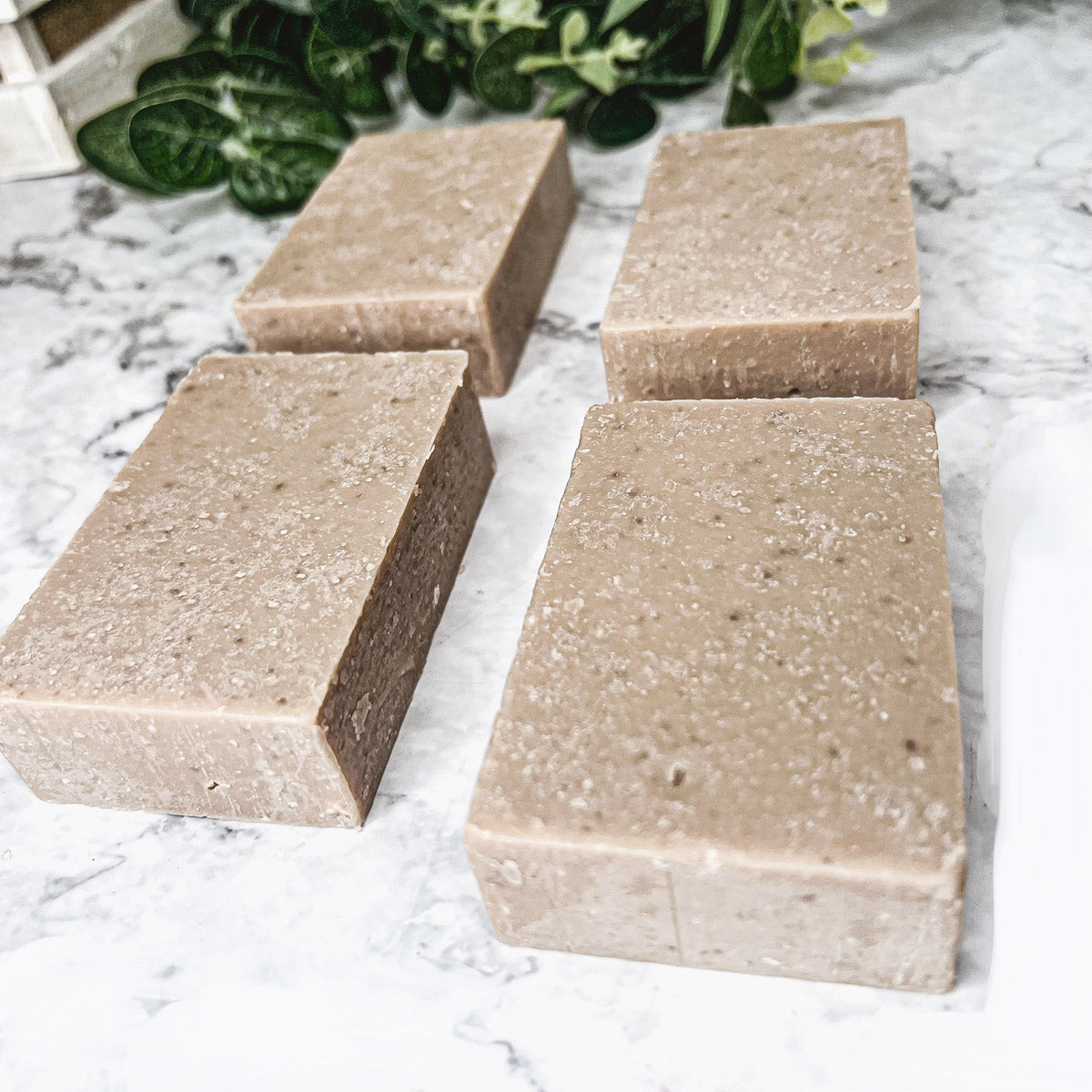 Sandalwood Rose Sea Salt Scrub Unisex Exfoliating Body Scrub - Natural Scent