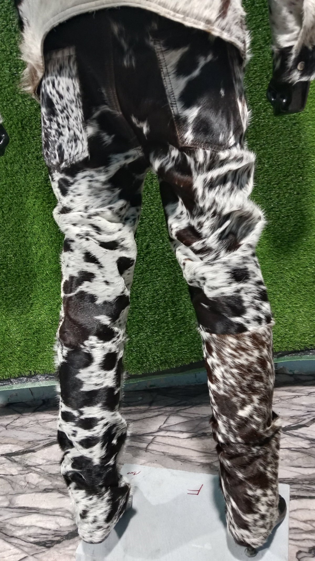Men's Cowhide Hair on pant