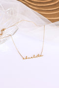 "Abuelita" Necklace