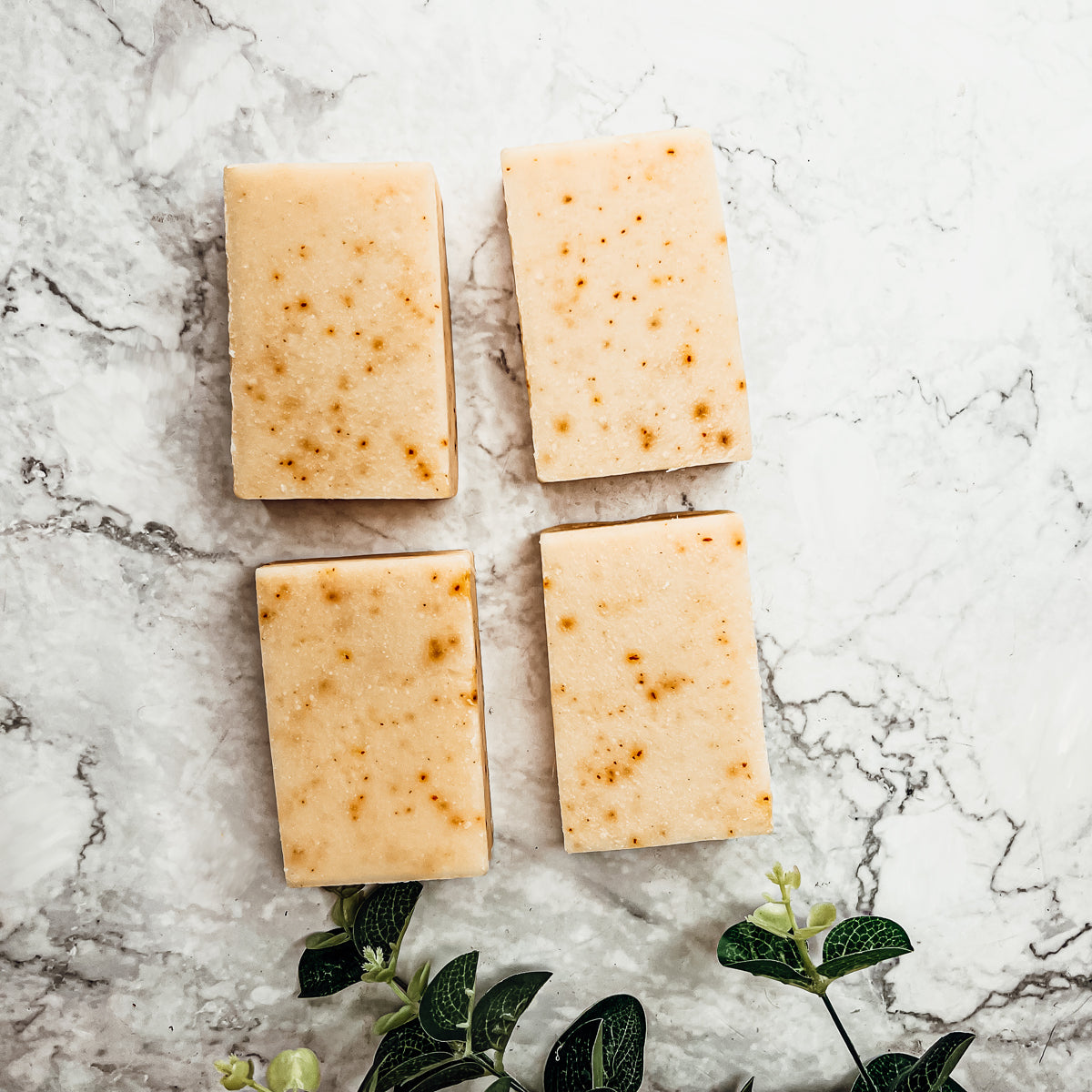 Natural Olive Pomace Carrot Sunflower Citrus Moisturizing Soap Bar Handmade