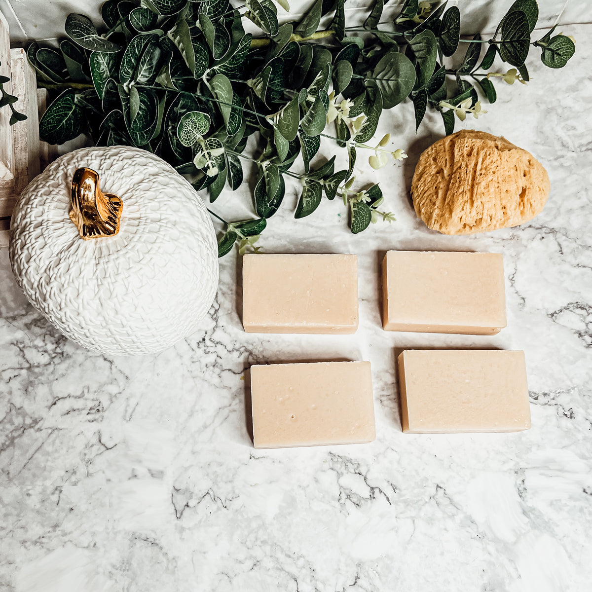 Apple Spice Handmade Soap Bar - Cinnamon Clove Pumpkin Scent 4.5oz