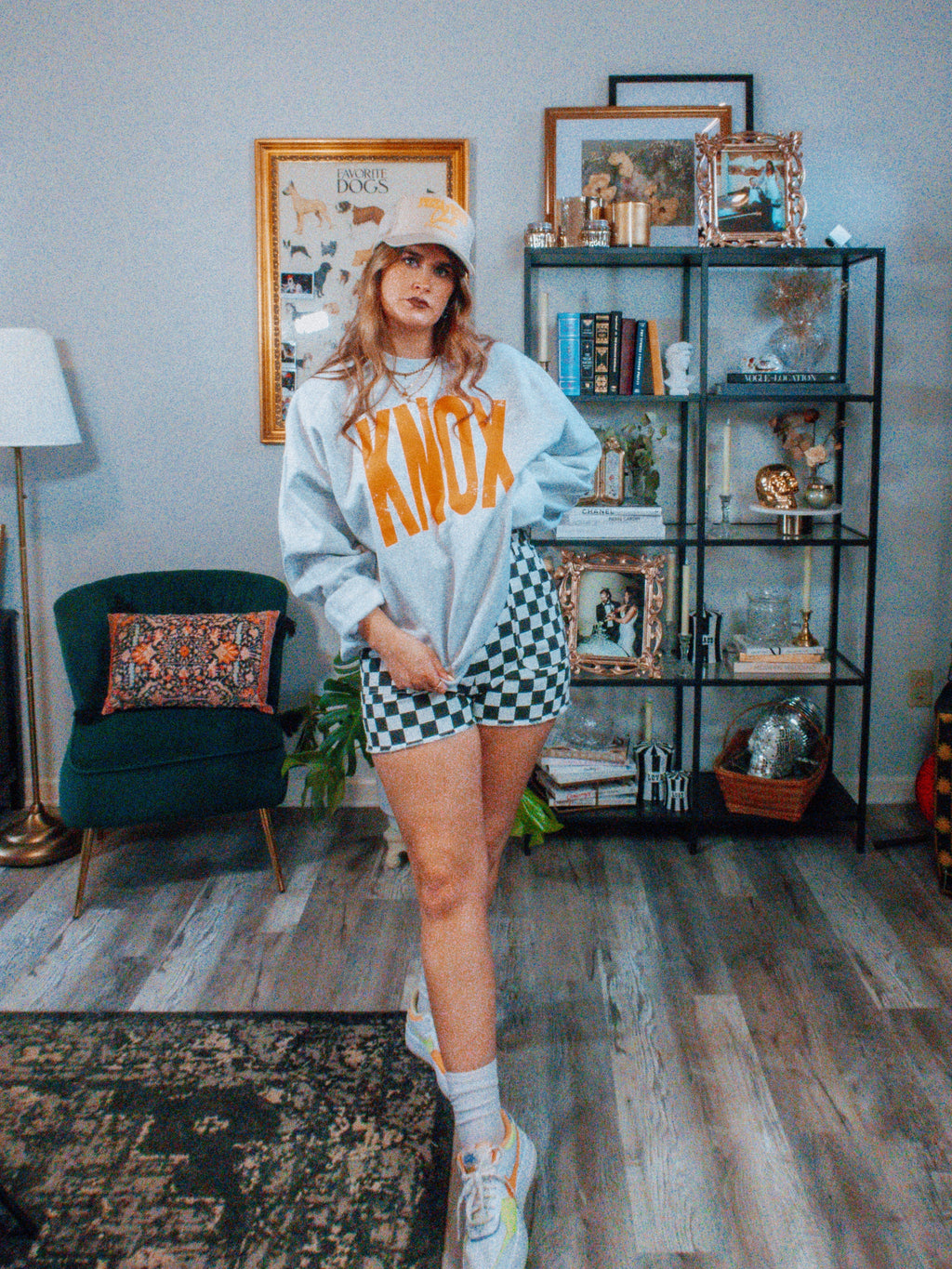 Underground Original Design: KNOX (Orange) Tennessee Boxy Cotton Sweatshirt