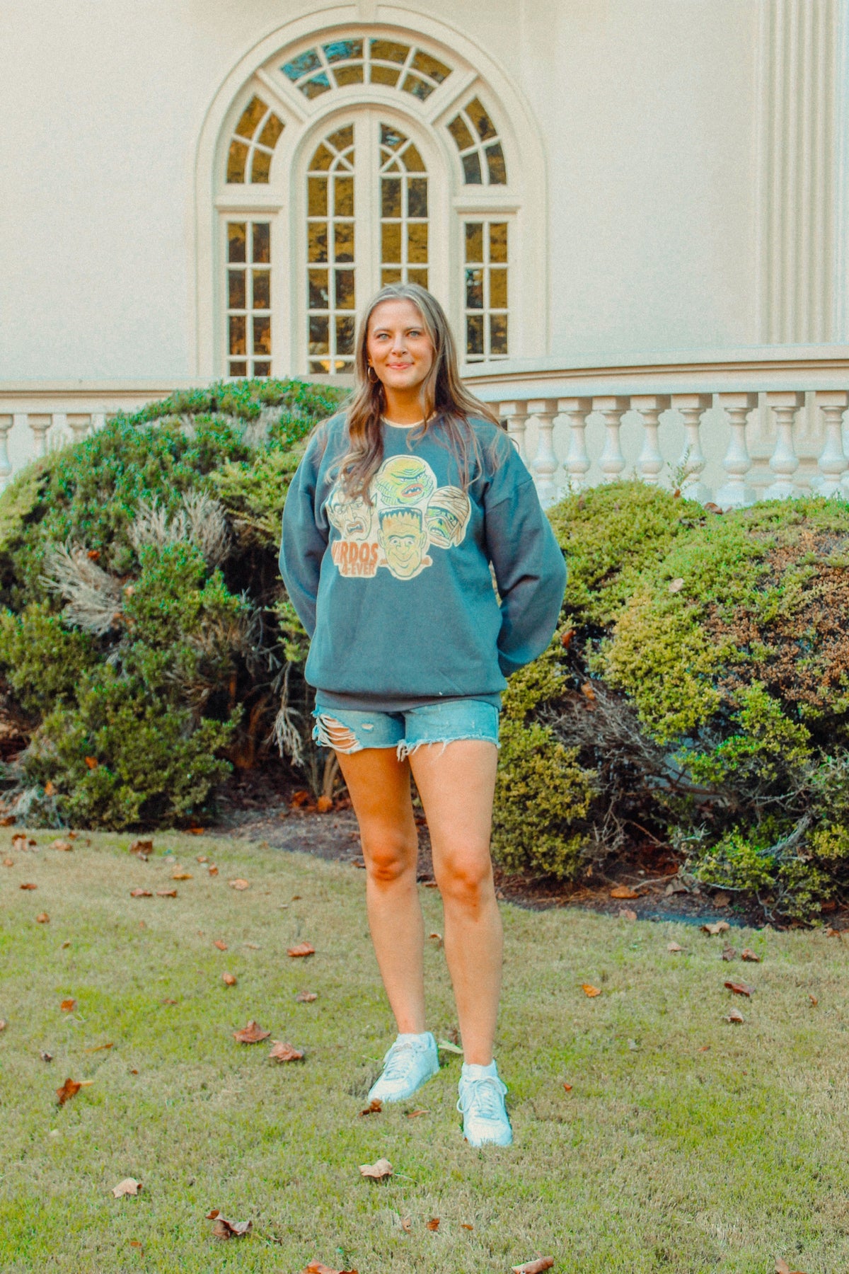 Underground Original Design: Weirdos 4 Ever Relaxed AS Garment Dyed Sweatshirt