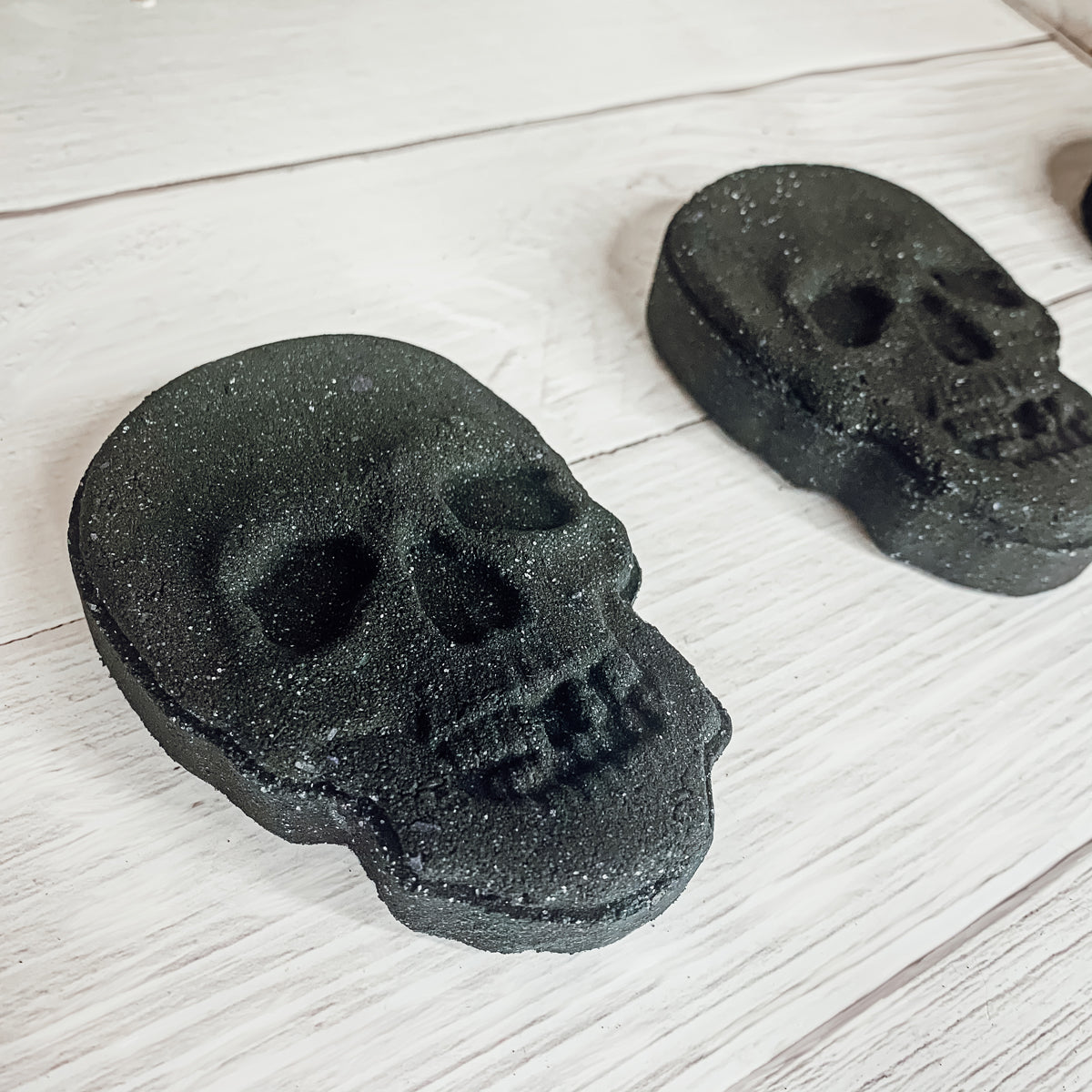 Halloween Skull Bath Bomb 5oz - Large Eucalyptus Spearmint Unisex Favor