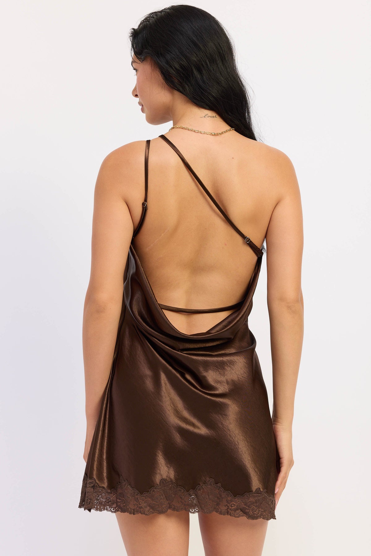Reverie Satin Mini Dress