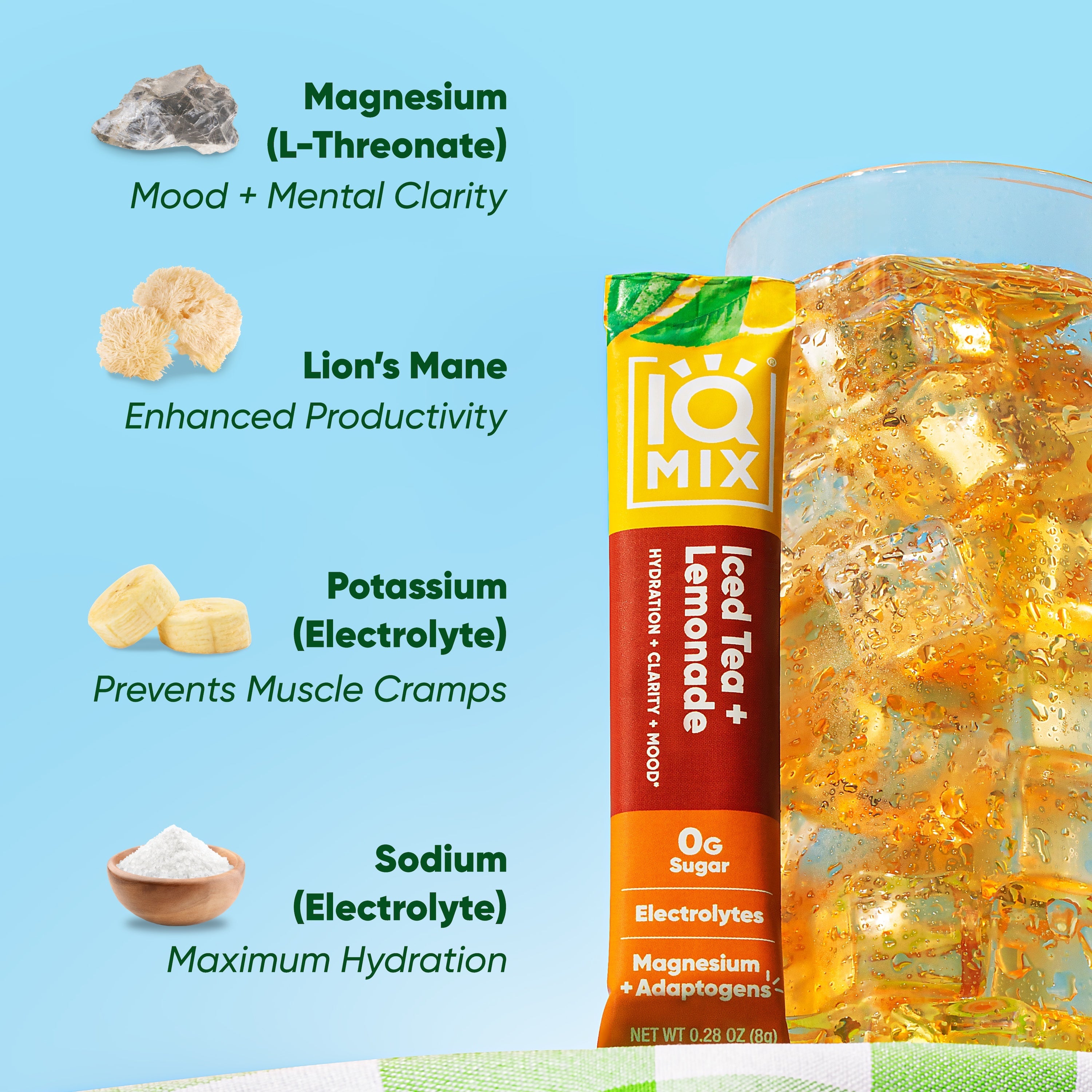Iced Tea + Lemonade (20 Sticks)