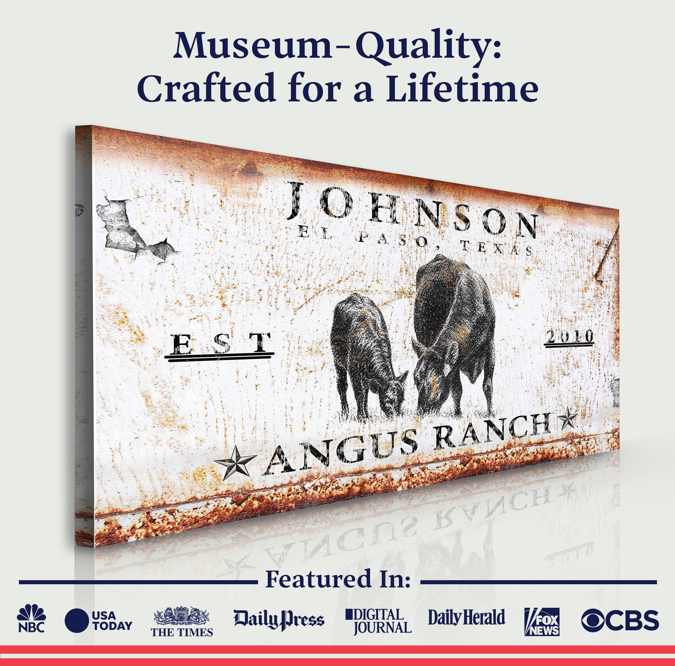 Angus Ranch Sign