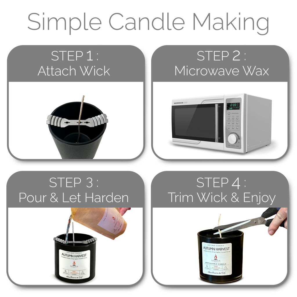 Fresh Citrus Basil - Candle-Making Kit