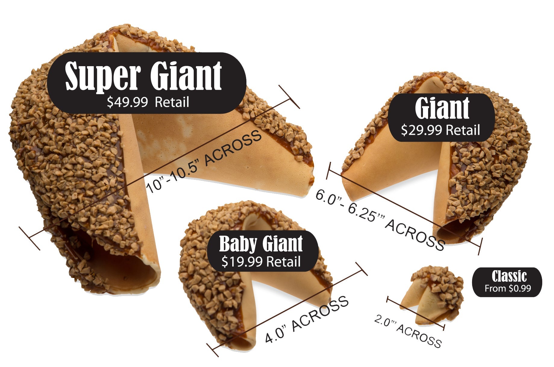 Bar Mitzvah Decorated Super Giant Fortune Cookie