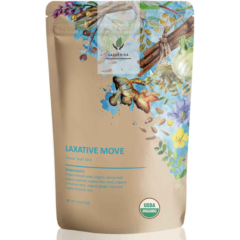 Constipation Relief Tea, Gentle Laxative | Senna & Fennel | Organic