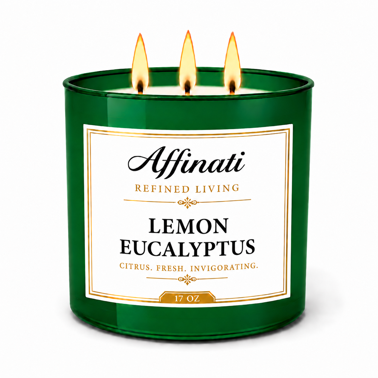 Lemon Eucalyptus 3-Wick Candle