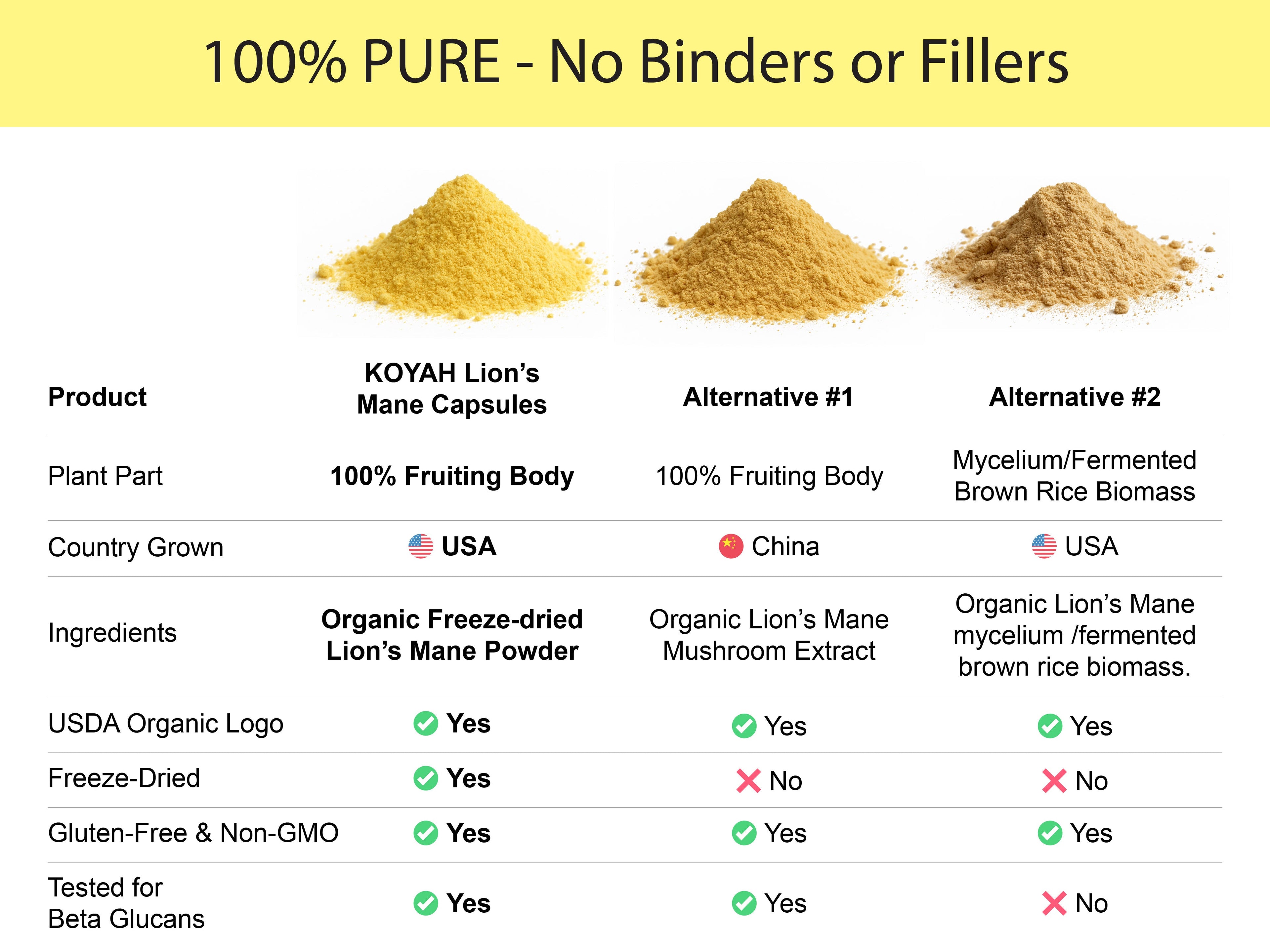 Organic Lion's Mane Powder