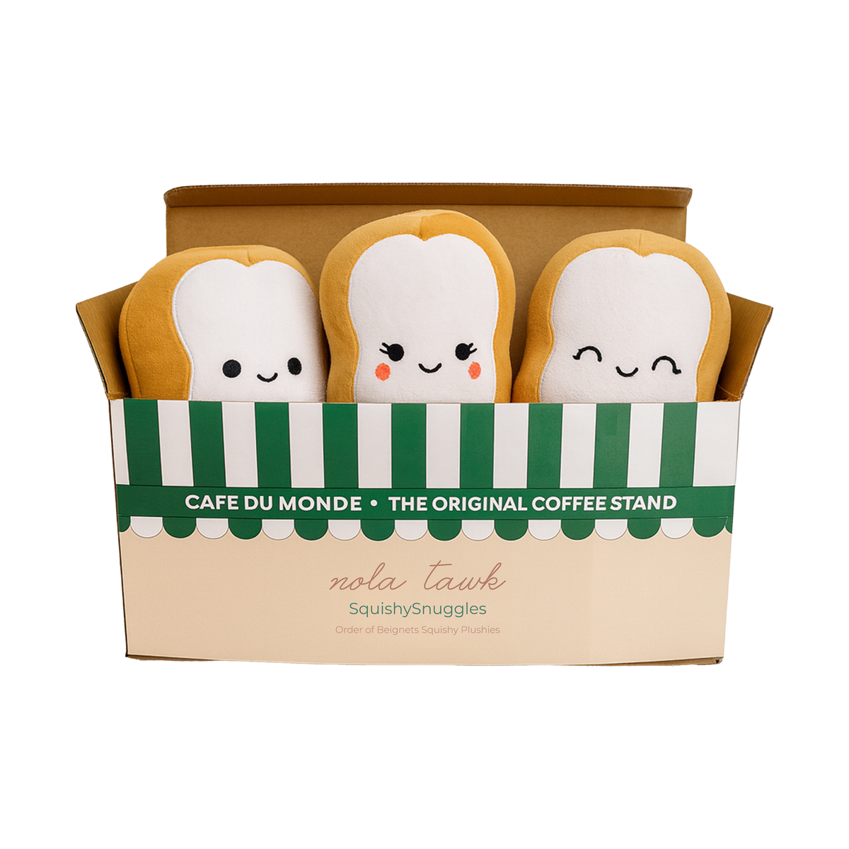 Beignets SquishySnuggles Plushies