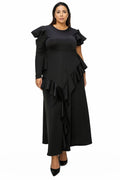 Vivienne Ruffled Maxi Dress