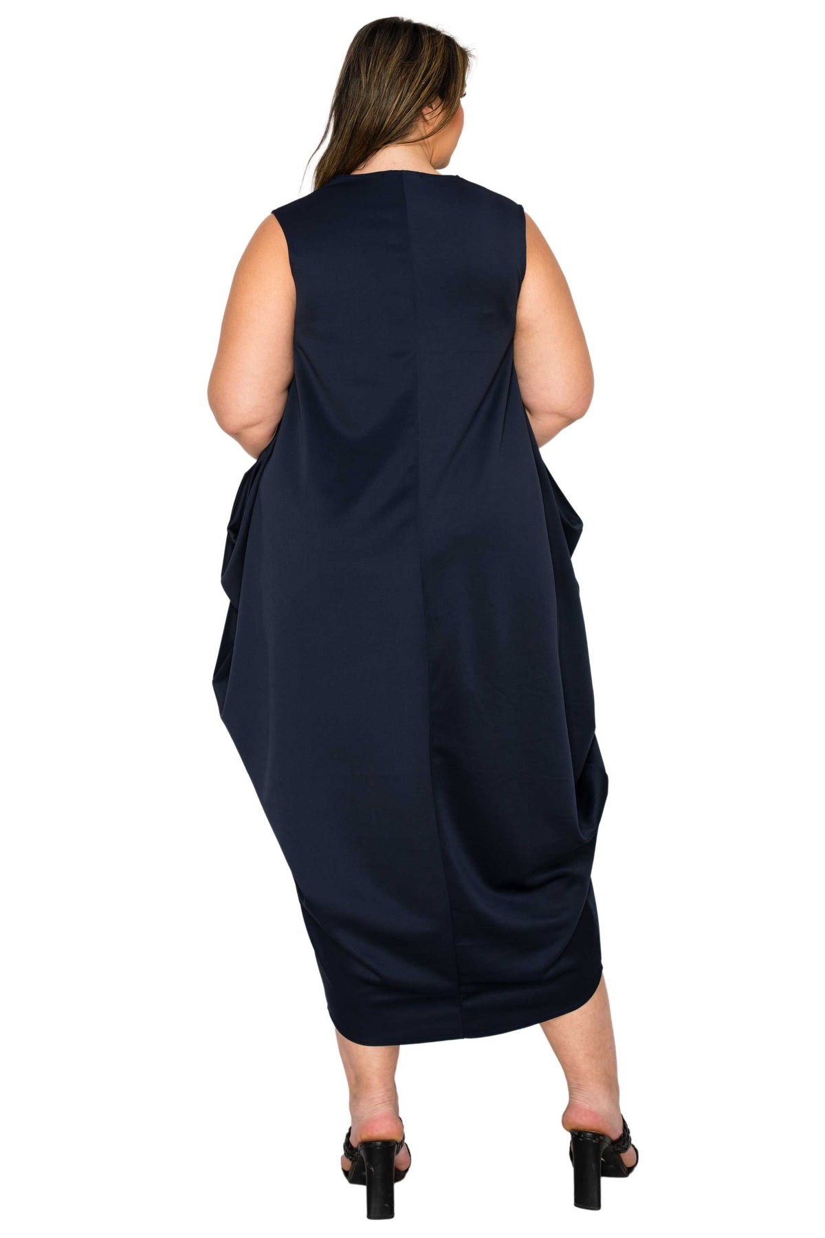 Clover Sleeveless Bubble Hem Dress