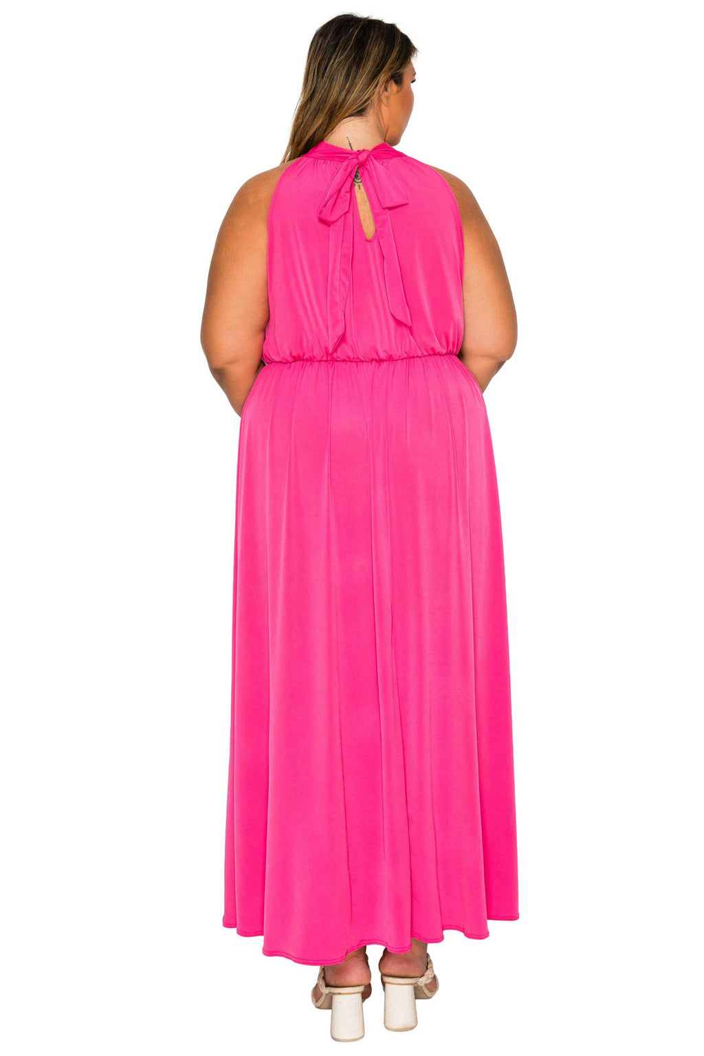 Cassia Halter Neck Dress