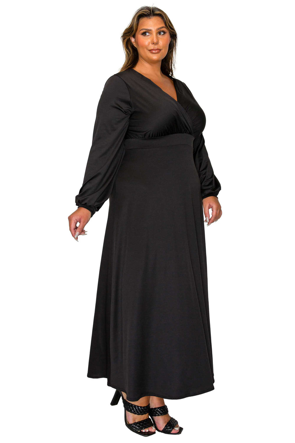 Sophia Surplice Dress