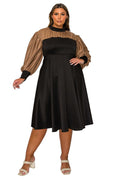 Calissa Colorblack Midi Dress