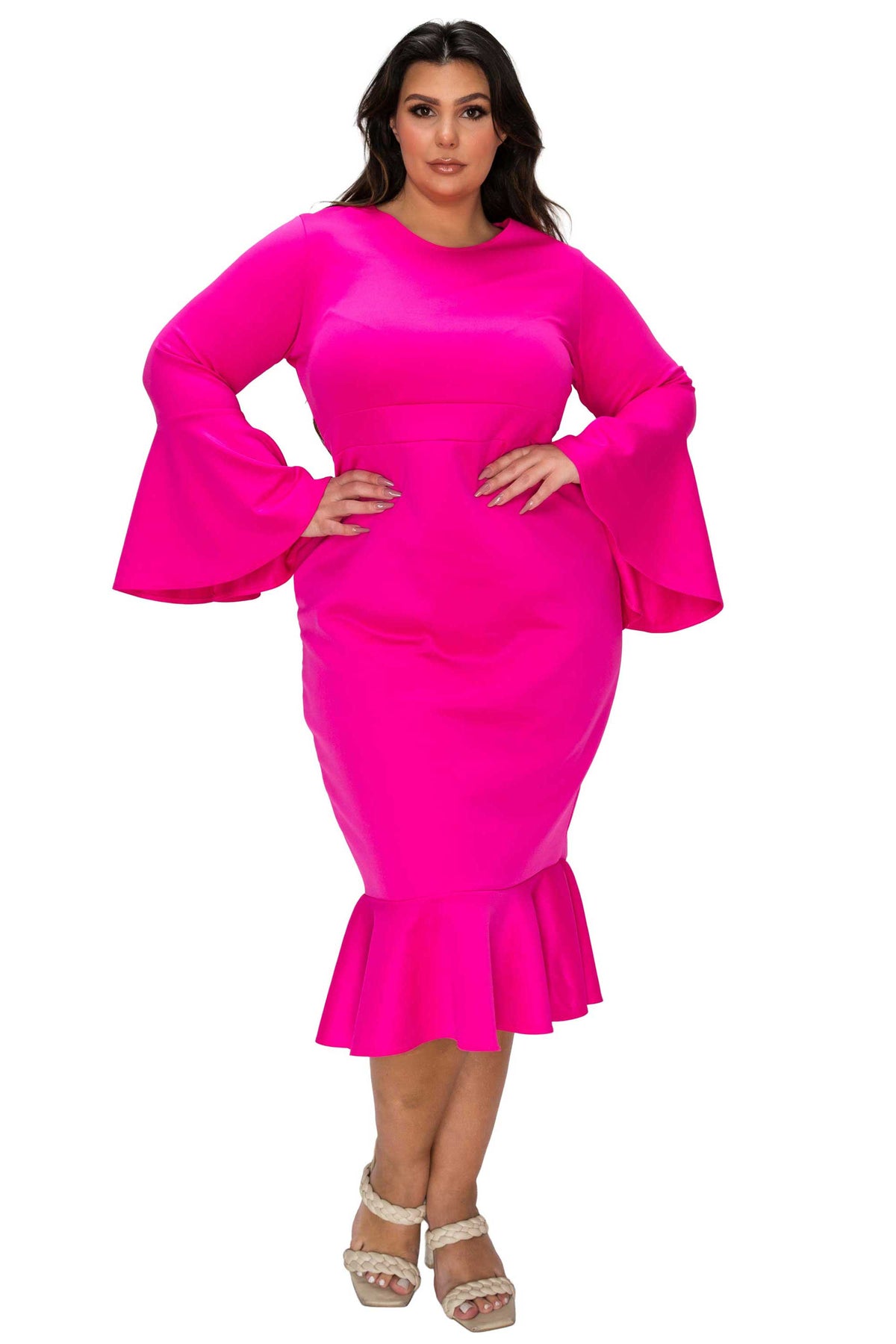 Sabrina Mermaid Hem Dress