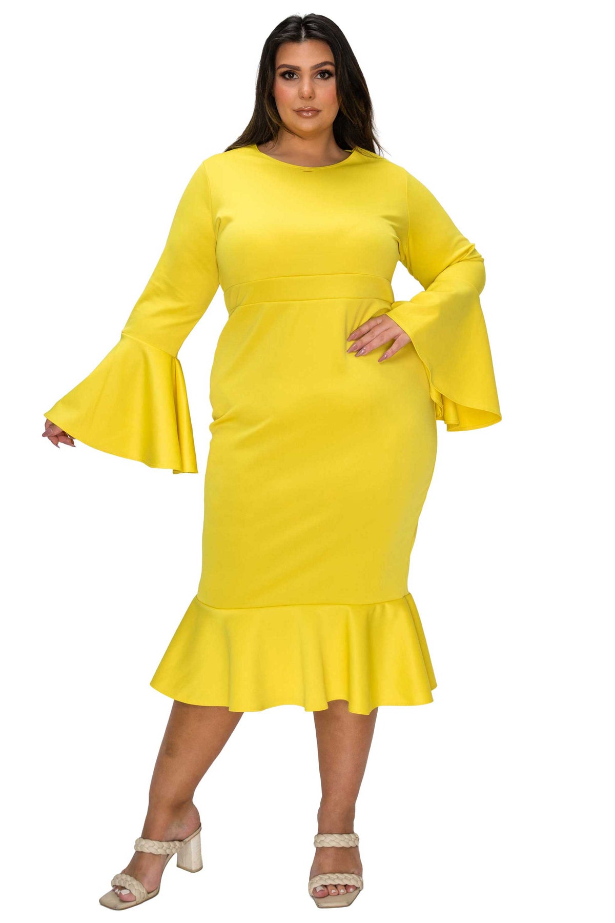 Sabrina Mermaid Hem Dress