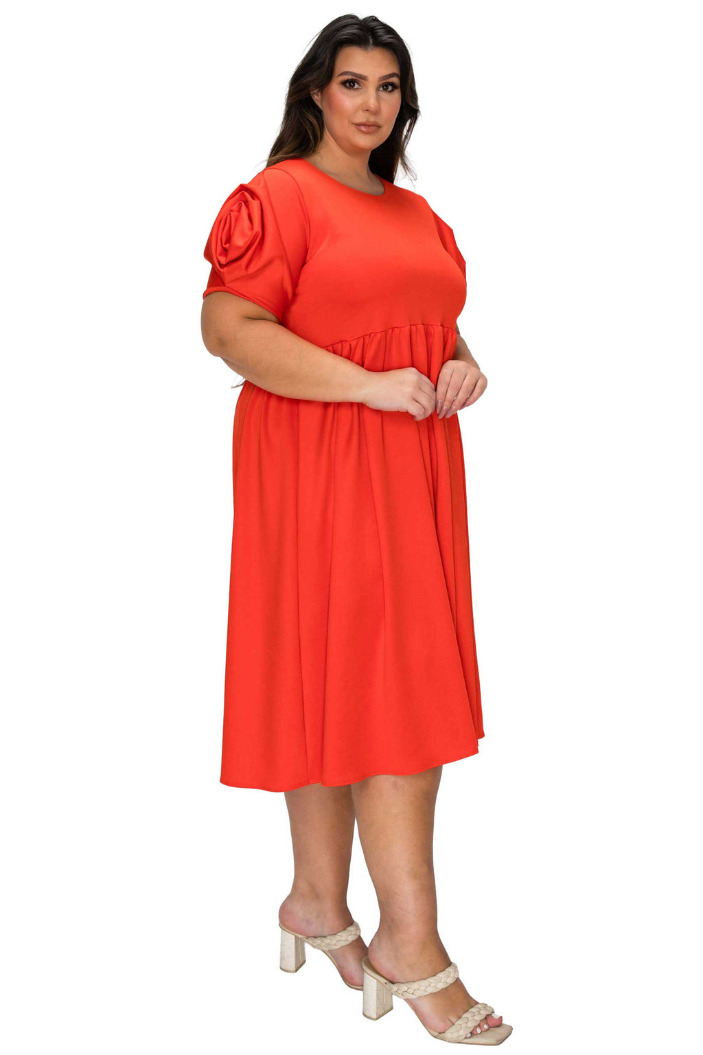 Rosie Florette Sleeve Midi Dress