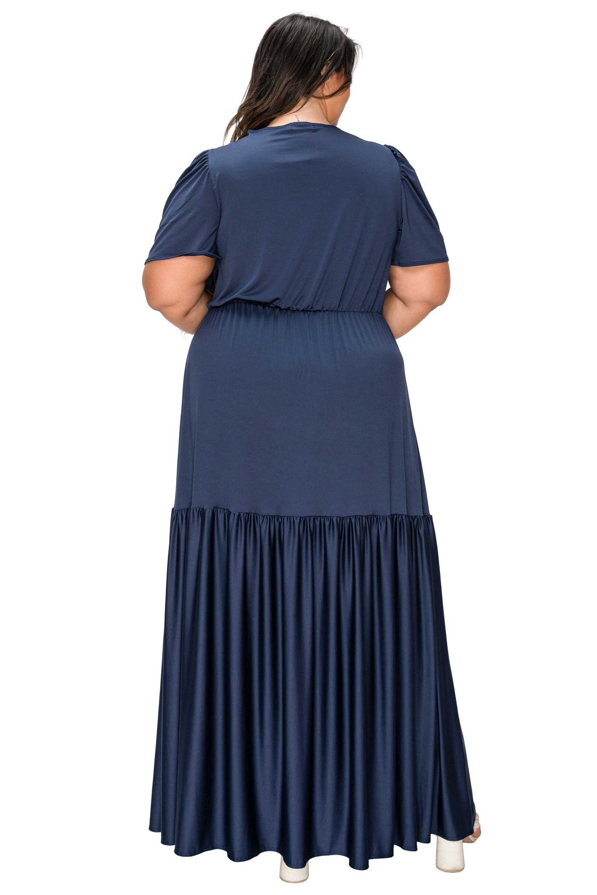 Violetta Tiered Surplice Dress