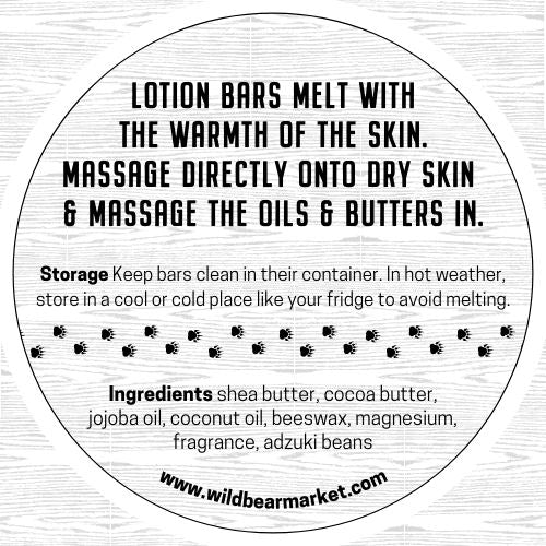 Peppermint Solid Lotion Bar