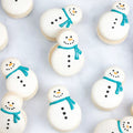 Snowman Macaron- Single