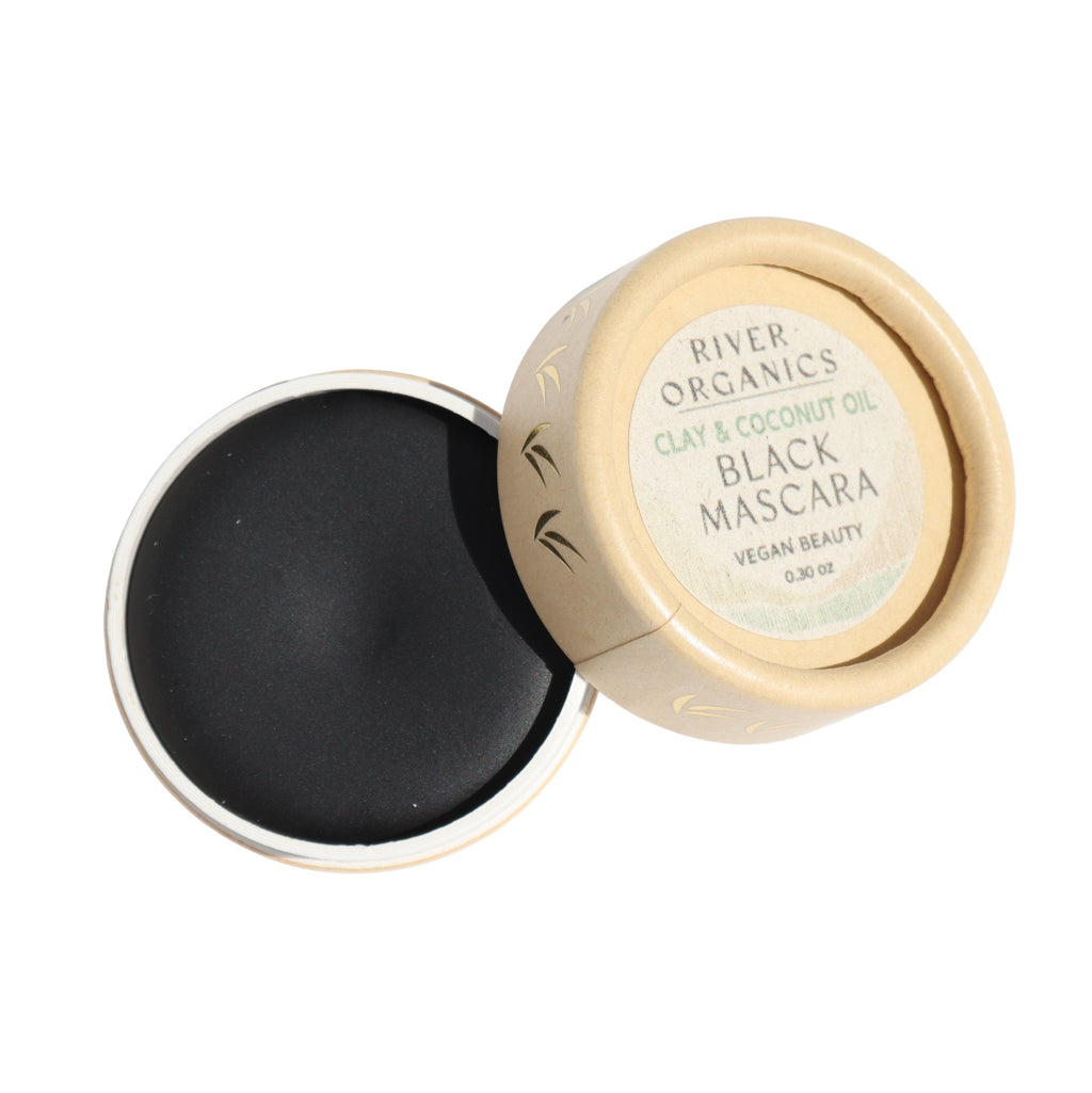 Black Vegan Zero-Waste Mascara