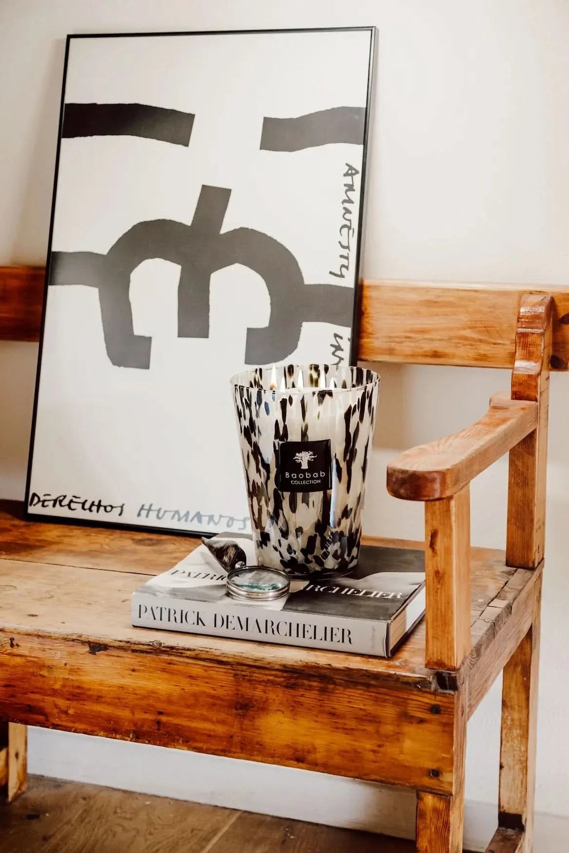 Baobab Collection Black Pearls Max 24 Candle