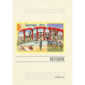 Vintage Lined Notebook Greetings from Arizona - Paperback