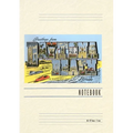 Vintage Lined Notebook Greetings from Daytona Beach, Florida - Paperback
