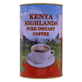 Kenya Highlands Pure Instant Coffee front can packaging