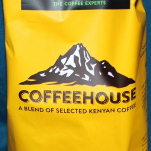 Dormans CoffeeHouse front label close up