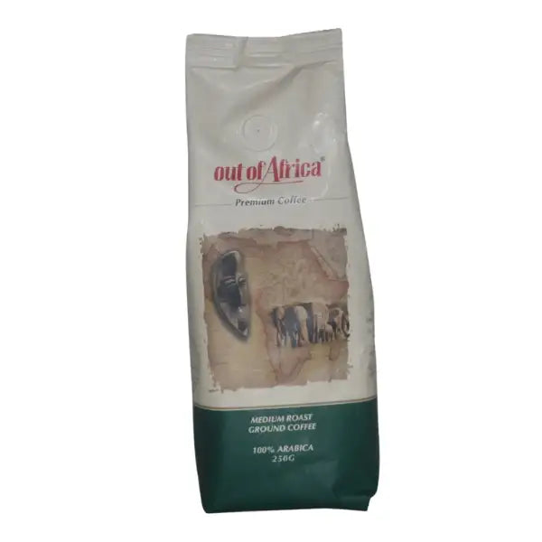 Out of Africa - Mt. Kenya Medium Roast Ground Coffee 500g - World Safari Shops