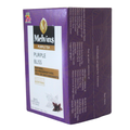 Melvins Purple Bliss Kenyan purple tea box front standing view with Melvins gold logo