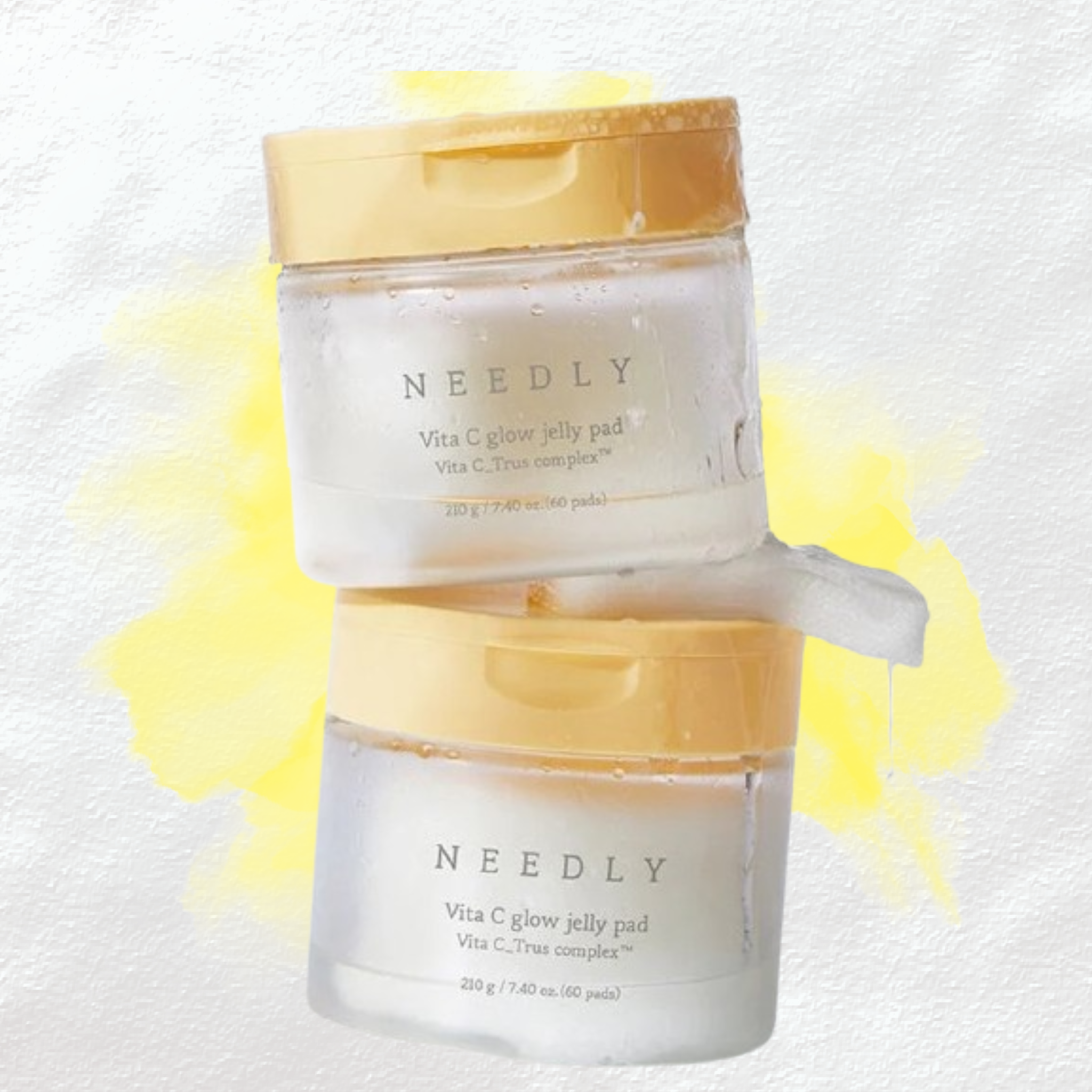 NEEDLY - Vita C Glow Jelly Pad (60ea) 210g
