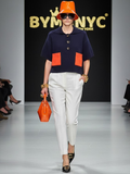 Navy Contrast Polo • TRIBECA New Collection BYMANYC ® New York