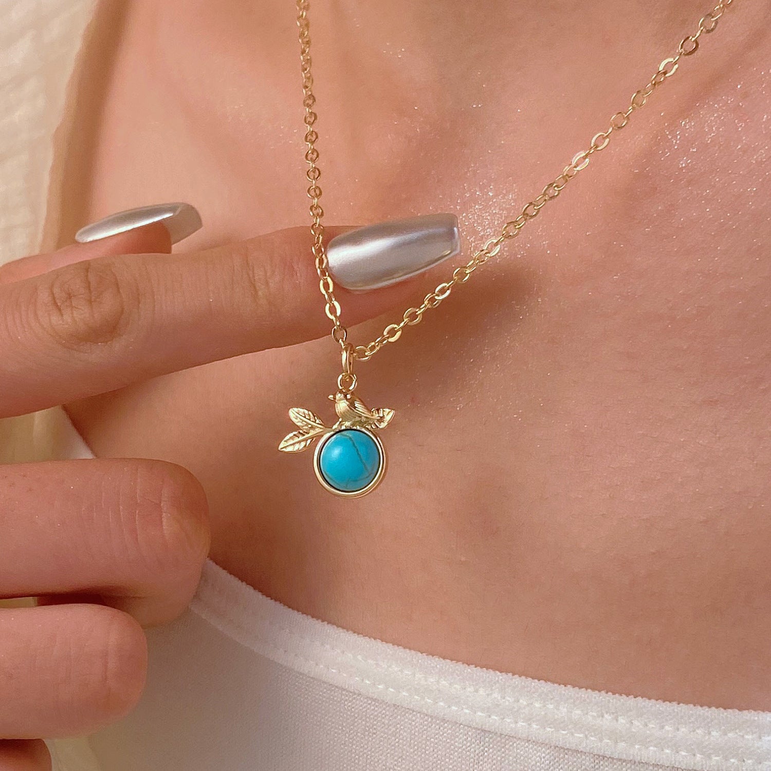 Exquisite Hummingbird Female Tassel Elegant Gift Jewelry Set