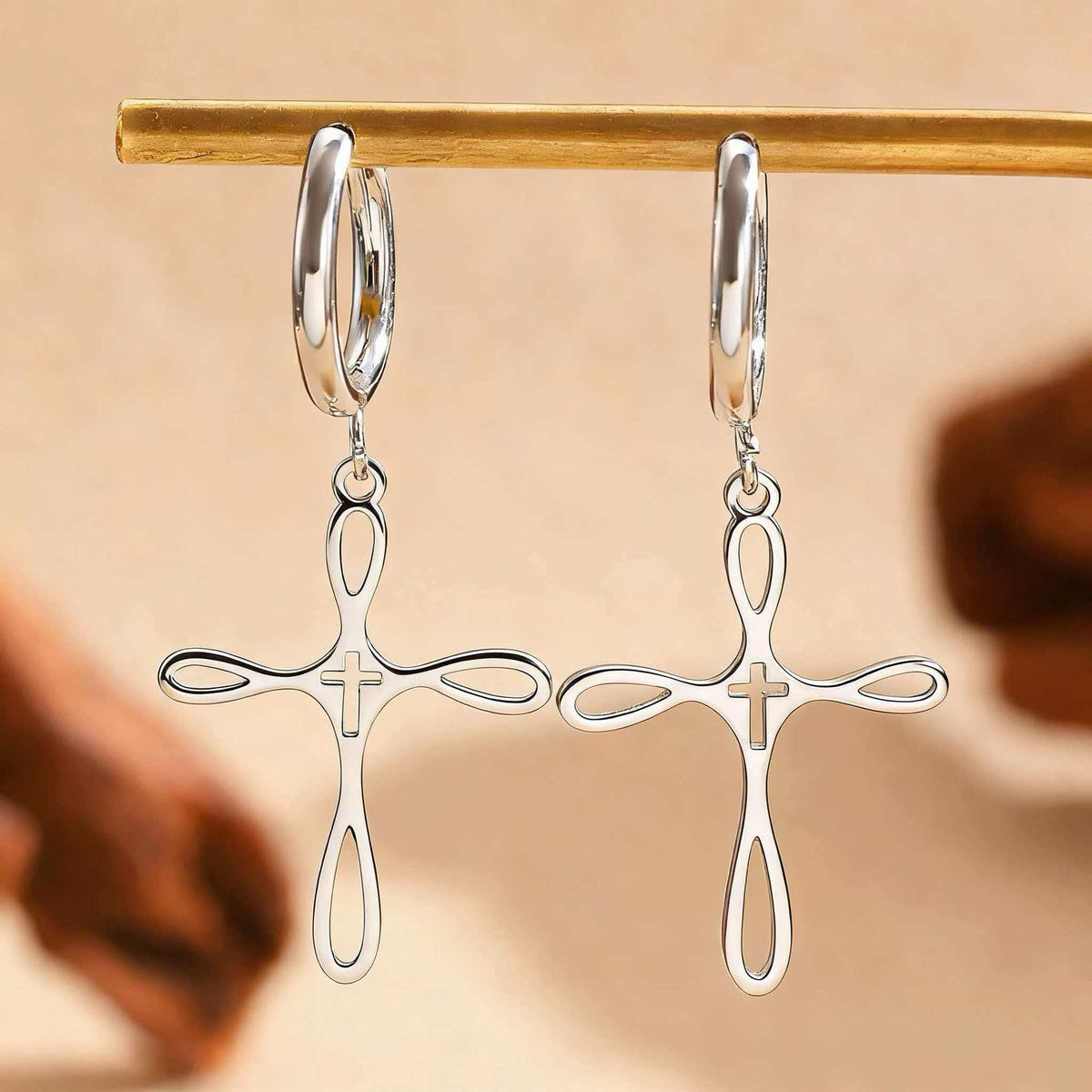 Women's Cross Stainless Steel Clavicle Chain Exquisite Simple Personalized Necklaces