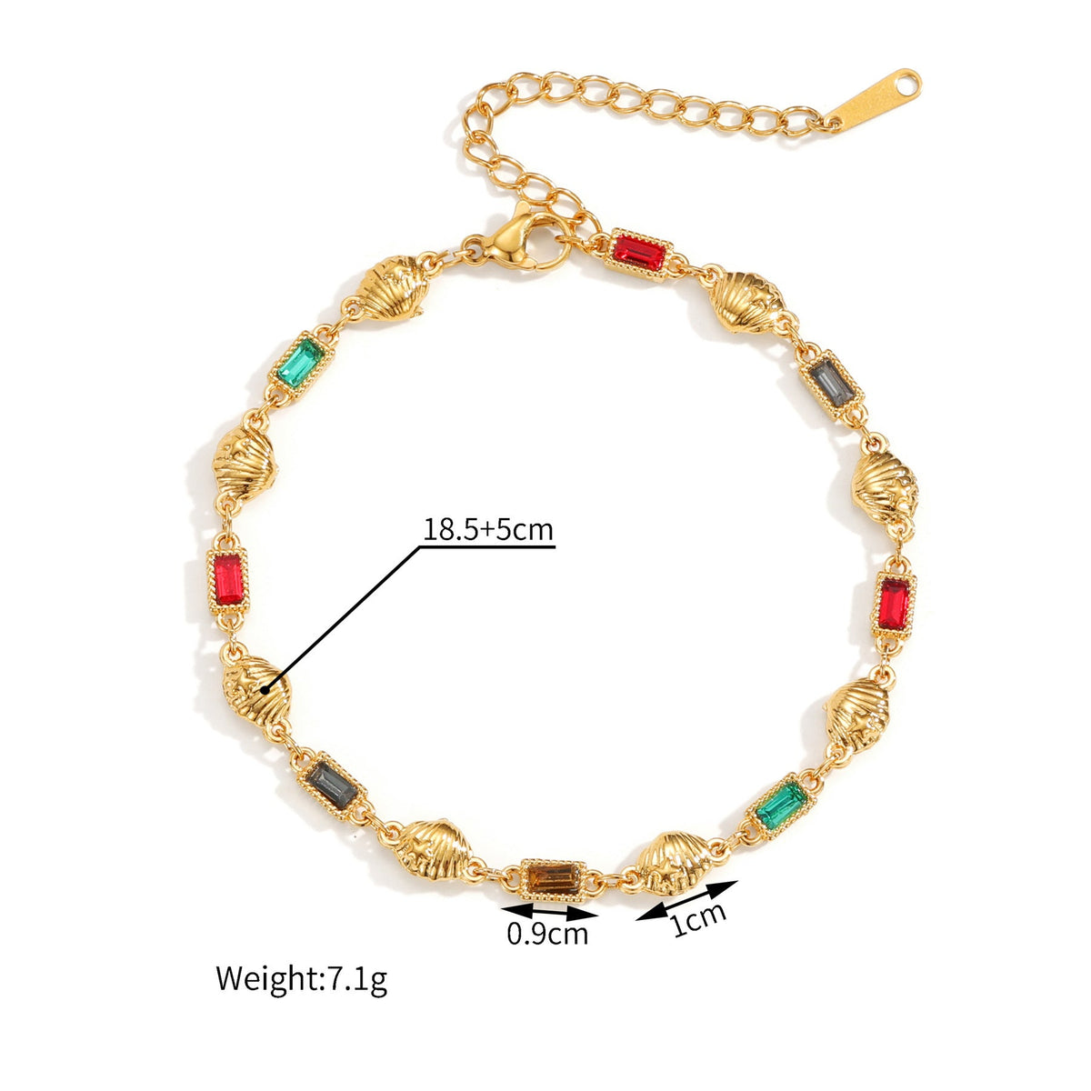 Women's Loving Heart Zircon Gold Fashion Design Stainless Steel Jewelry Set