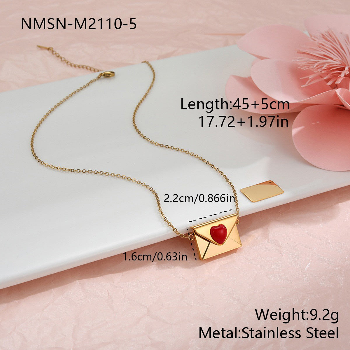Titanium Steel Valentine's Day Gift Love Souvenir High Jewelry Set