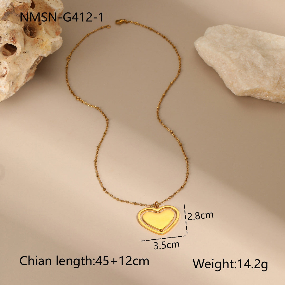 Titanium Steel Valentine's Day Gift Love Souvenir High Jewelry Set
