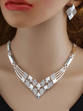 Women's Alloy Bridal Gold Sier Plated Fashion Gifts For Jewelry Set
