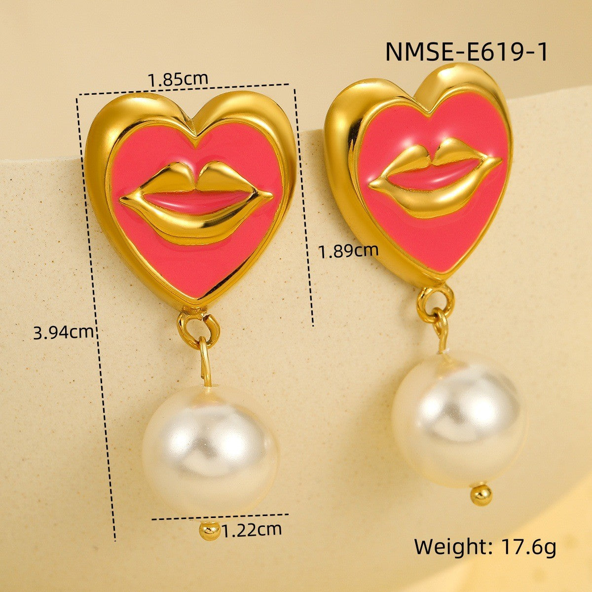 Titanium Steel Valentine's Day Gift Love Souvenir High Jewelry Set