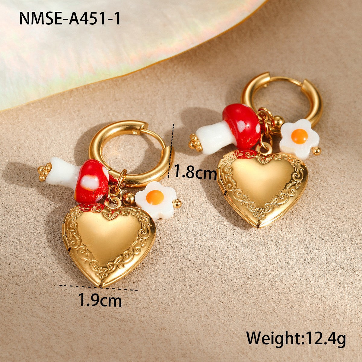 Titanium Steel Valentine's Day Gift Love Souvenir High Jewelry Set