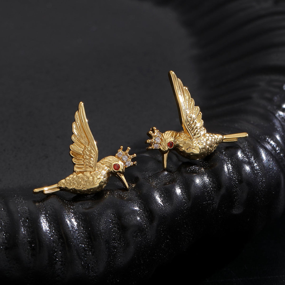 Exquisite Hummingbird Female Tassel Elegant Gift Jewelry Set