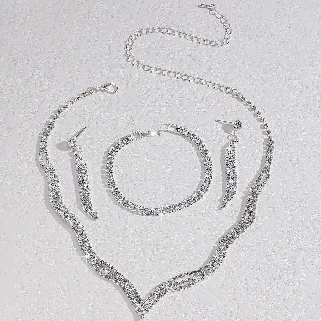Women's Wedding Personalized Evening Dress Banquet Marriage Necklaces