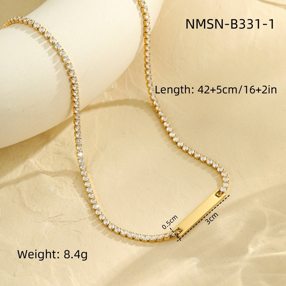Titanium Steel Valentine's Day Gift Love Souvenir High Jewelry Set